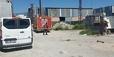 Hatay'da oksijen tüpü patlaması: 1 işçi hayatını kaybetti