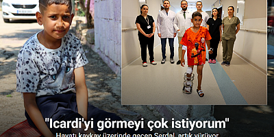 Hayatı kaykay üzerinde geçen Serdal, artık yürüyor