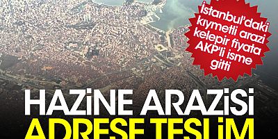 Hazine arazisi adrese teslim