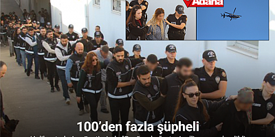 Helikopterlerin gözetiminde 