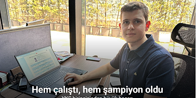 Hem çalıştı, hem şampiyon oldu: YKS birincisinden büyük başarı