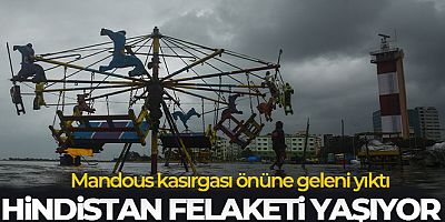 Hindistan'da Mandous Kasırgası: 4 ölü