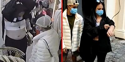 Hırsızlık yapan kadın, yakalanacağını anlayınca jiletle kendini doğradı