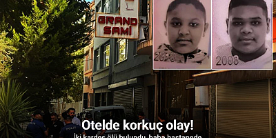 Hollandalı iki kardeş İstanbul’da otel odasında ölü bulundu
