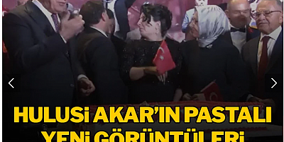 Hulusi Akar’ın pastalı yeni görüntüleri ortaya çıktı!