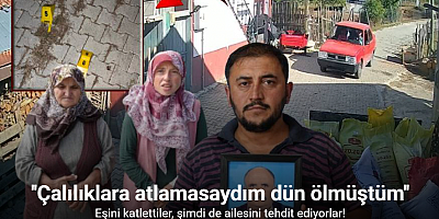 Husumetli olduğu ailenin evinin önünde tüfekle defalarca havaya ateş açtı