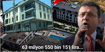 İBB’deki yolsuzluk iddialarına ilişkin suç geliri miktarları MASAK raporuna yansıdı