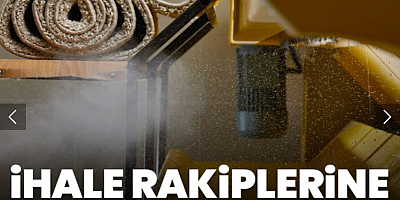 İhale rakiplerine buharlı temizlik