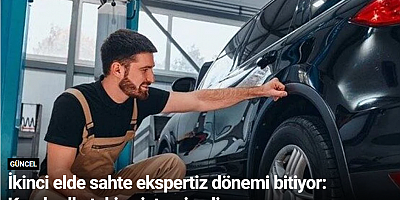 İkinci elde sahte ekspertiz dönemi bitiyor: Karekodlu takip sistemi geliyor