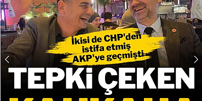 İkisi de CHP'den istifa etmiş AKP'ye geçmişti: Tepki çeken kahkaha pozu