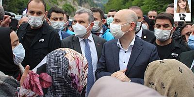 İkizdere’de Bakan gelmeden kesilen ağaçlar ortadan kaldırıldı