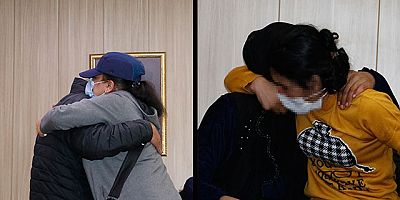 İkna yoluyla teslim olan 2 PKK'lı, ailesiyle buluştu