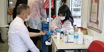 İl Müdürü Coşkun’dan, Kan Bağışı Kampanyasına Destek