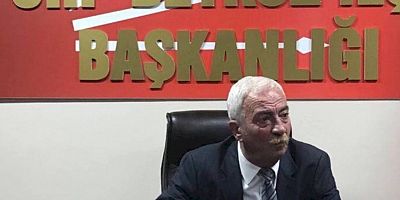 İlçe Başkanı Aydın Düzgün Ramazan  Bayramı Mesajı