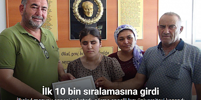 İlkokul mezunu annesi çalıştırdı, görme engelli kızı üniversiteyi kazandı