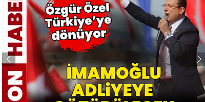 İmamoğlu, Çağlayan Adliyesi'ne götürülecek!