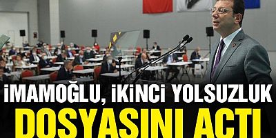 SON DAKİKA İmamoğlu, ikinci perdeyi açtı 2.4 milyonluk zarar dosyada