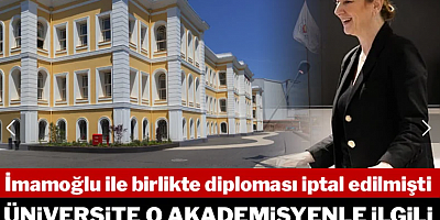 İmamoğlu ile birlikte diploması iptal edilen akademisyen emekli oldu