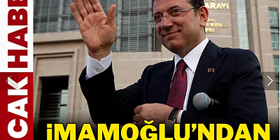İmamoğlu'ndan İBB iddianamesine ilişkin ilk açıklama