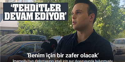İmamoğlu’nun diplomasının iptali için suç duyurusunda bulunan genç: 