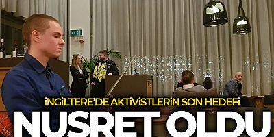 İngiltere'de hayvan hakları savunucularından Nusr-Et'e baskın