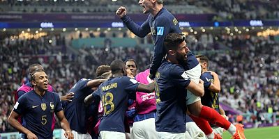 İngiltere'yi deviren Fransa yarı finalde