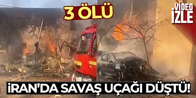 İran'da savaş uçağı düştü