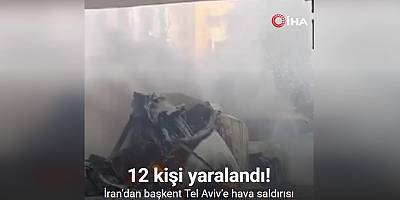 İran’dan başkent Tel Aviv’e hava saldırısı: 12 yaralı