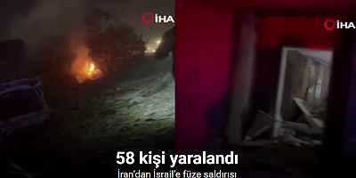 İran’dan İsrail’e füze saldırısı: 58 yaralı