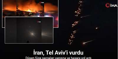 İran, Tel Aviv'i vurdu