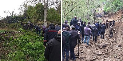 İşkencidere’de doğa talanına karşı direniş devam ediyor: Yolları kesildi, patikadan ulaştılar