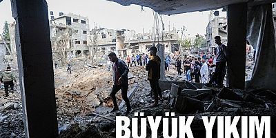 İsrail’in gece boyu vurduğu Gazze’de yıkımın boyutu gün doğunca ortaya çıktı