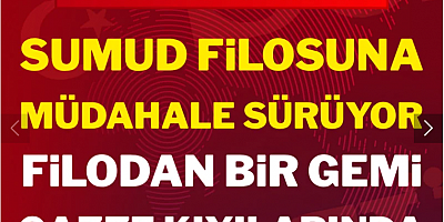 İsrail'in Küresel Sumud Filosu'na saldırısı sürüyor: Bir gemi Gazze'ye ulaşmak üzere