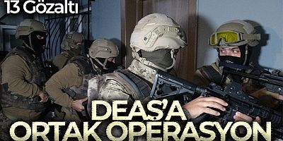 İstanbul'da DEAŞ'a operasyon: abancı uyruklu 13 şüpheli yakalandı