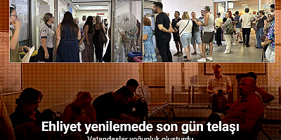İstanbul’da ehliyet yenilemede son gün telaşı, vatandaşlar yoğunluk oluşturdu