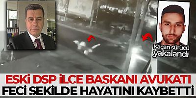 İstanbul'da eski DSP İlçe Başkanı avukatın feci ölümü kamerada