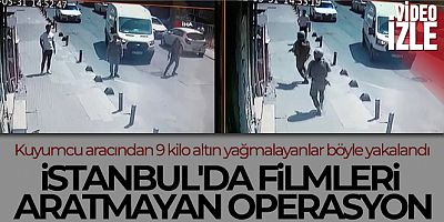 İstanbul'da filmleri aratmayan operasyon: Kuyumcu aracından 9 kilo altın yağmalayanlar Küçükçekmece'de yakalandı