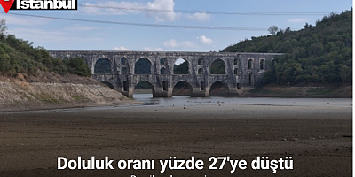 İstanbul’da hafta sonu yağış uyarısı öncesi barajlardaki son durum