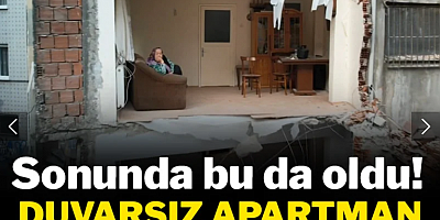 İstanbul'da kentsel dönüşümün özeti: Duvarsız apartman!