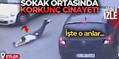 İstanbul'da sokak ortasında yaşanan korkunç cinayet kamerada