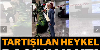 İstanbul'da tepki çeken heykeli yapan ve sergileyenler gözaltına alındı