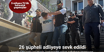 İstanbul’da toplu taşımada yankesicilik yapan şebekeye operasyon
