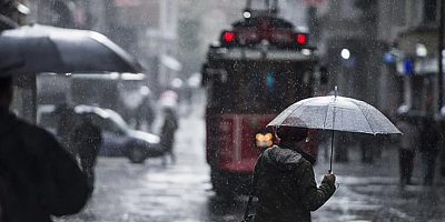 İstanbul'da yağış 3 gün sürecek!