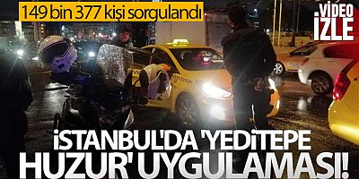 İstanbul'da 'Yeditepe Huzur' uygulaması: 10 kilo 411 gram uyuşturucu madde ele geçirildi