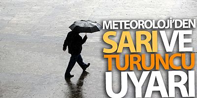 İstanbullular dikkat! Meteoroloji'den sarı ve turuncu uyarı