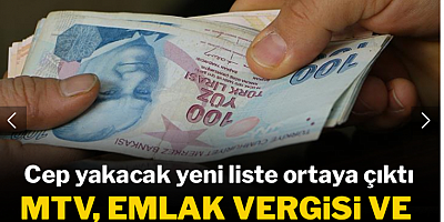 İşte 2026'nın MTV, emlak vergisi ve trafik cezaları: Cep yakacak yeni liste ortaya çıktı