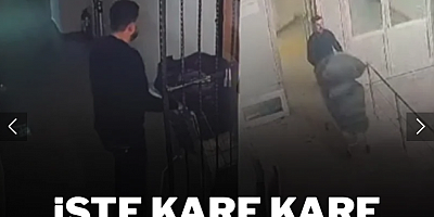 İşte Büyükçekmece Adliyesi'ndeki soygundan ilk kareler