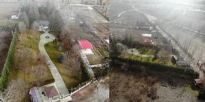 İşte Yılmaz Büyükerşen'in kaçak yapıldığı iddia edilen evi
