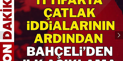 İttifakta çatlak iddialarının ardından Bahçeli'den ilk açıklama