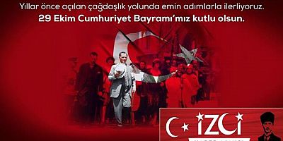 İzci Medya 29 Ekim Cumhuriyet Bayramı Kutlama Mesajı